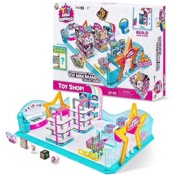 Zuru Toy Mini Brands 32 Piece Toy Shop With 5 Exclusive Minis - Series 2 - Picture 1 of 3